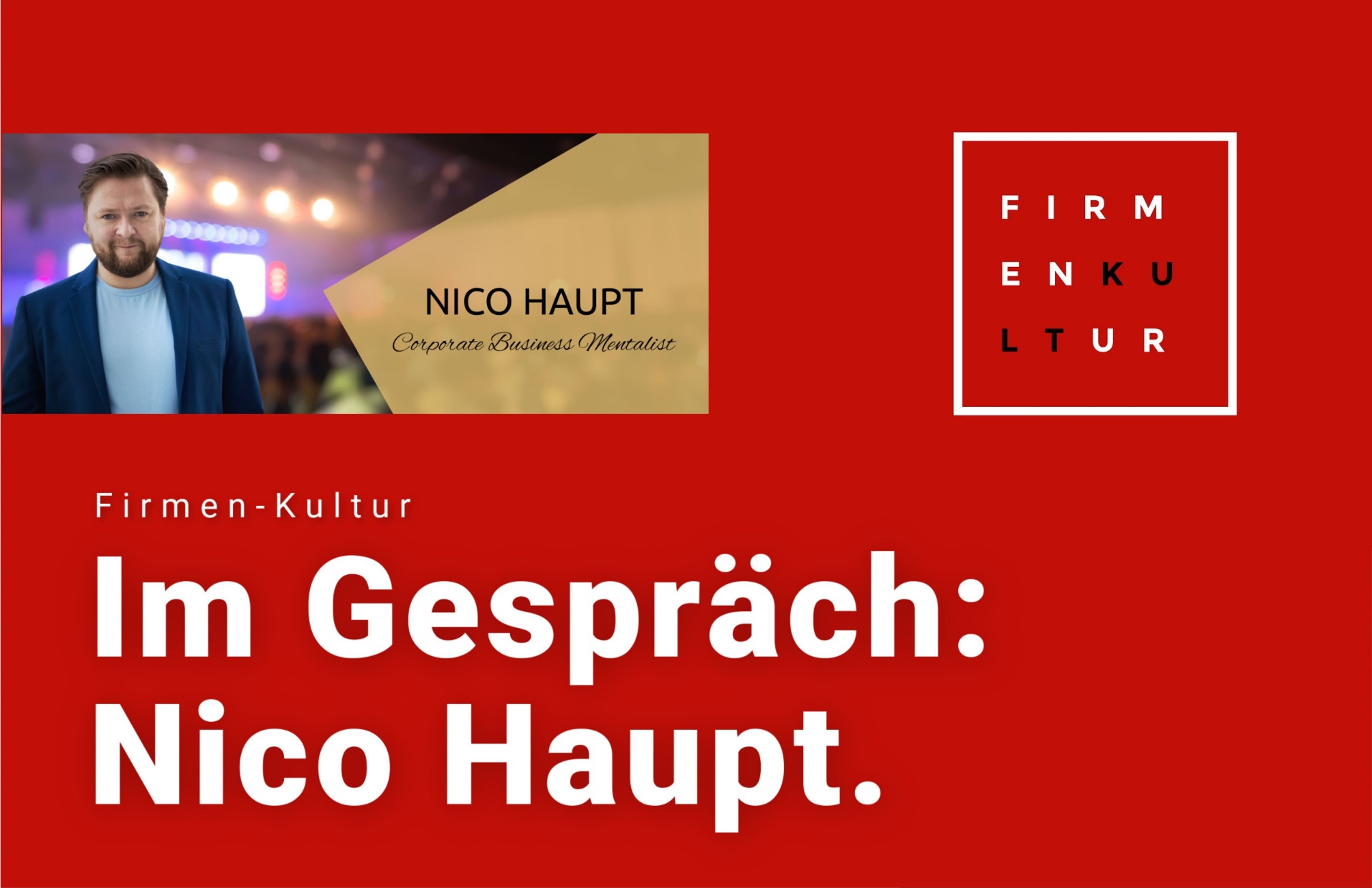 Im Gespräch mit Mental-Magier Nico Haupt!