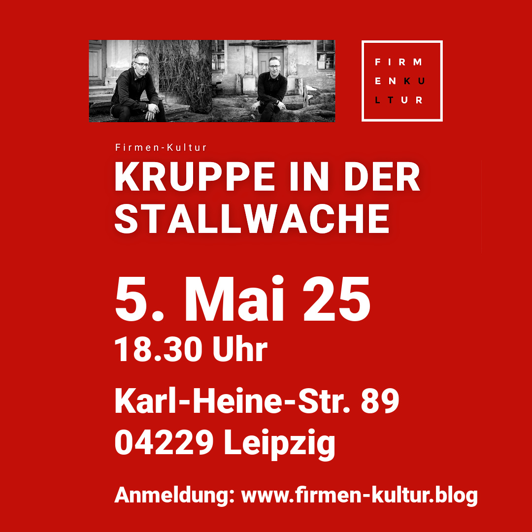 M.Kruppe in der Stallwache